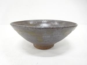 作家物　鉄釉　茶碗